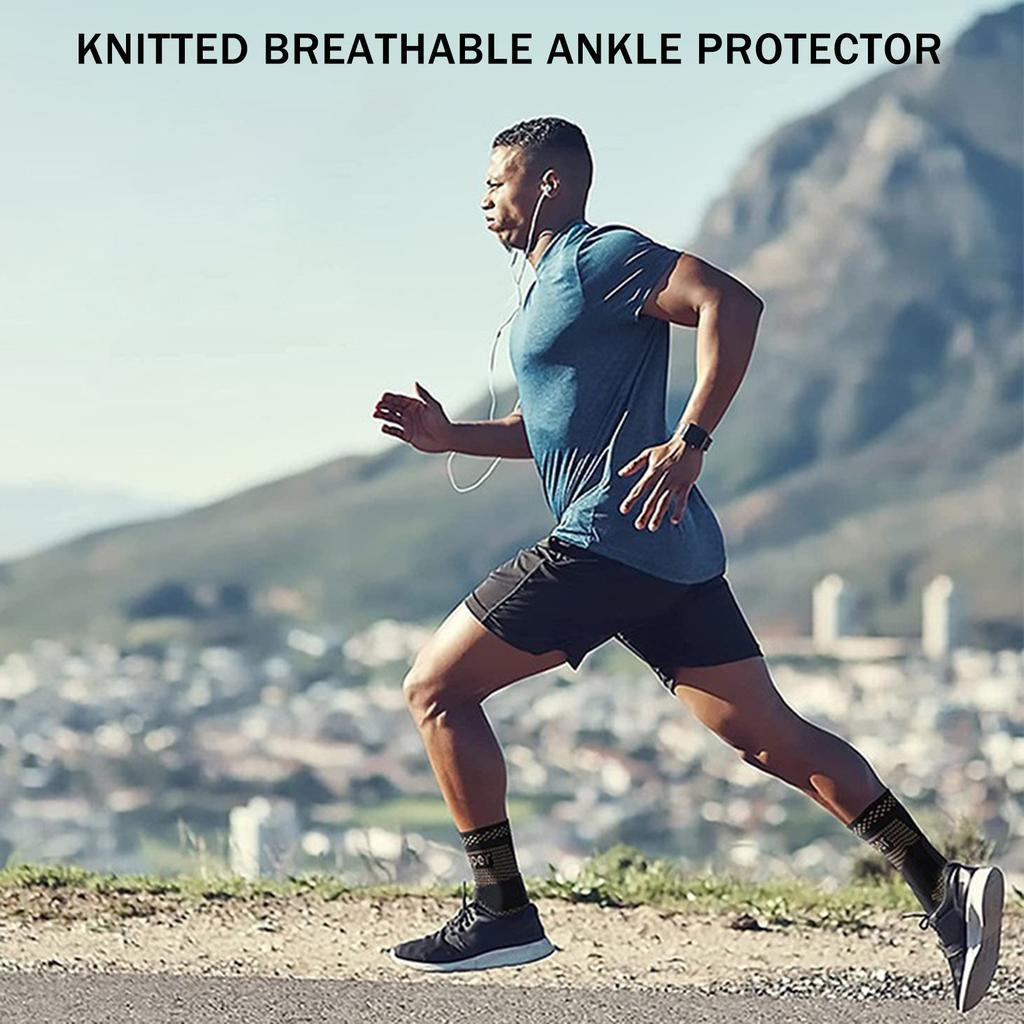Sports Ankle Support Braces Sleeve Plantar Fasciitis Compression Socks Ankle Wrap Bondage for Basketball Soccer Sport Safety