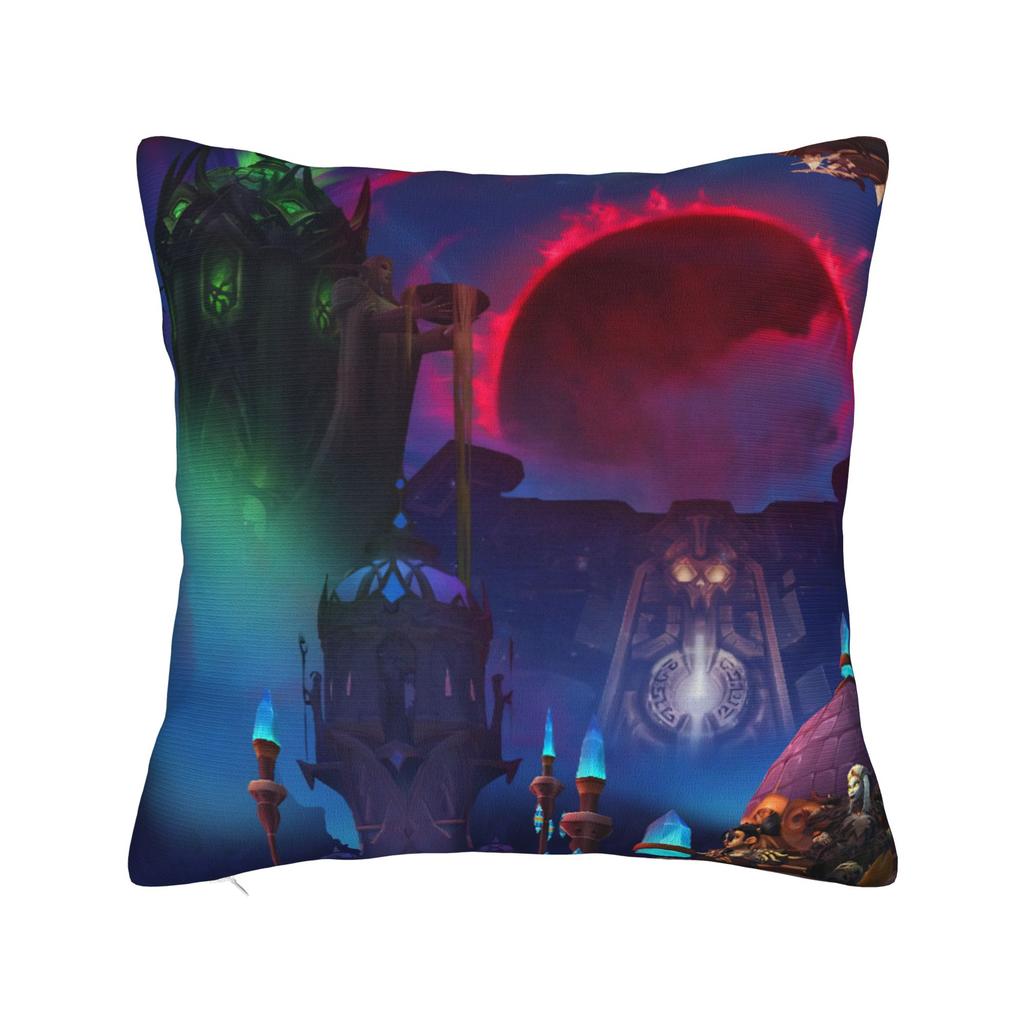 World of Warcraft Game  Pillow Case  Morden Pillow Cover Soft Pillowcases For Sofa Couch Bed Living Room