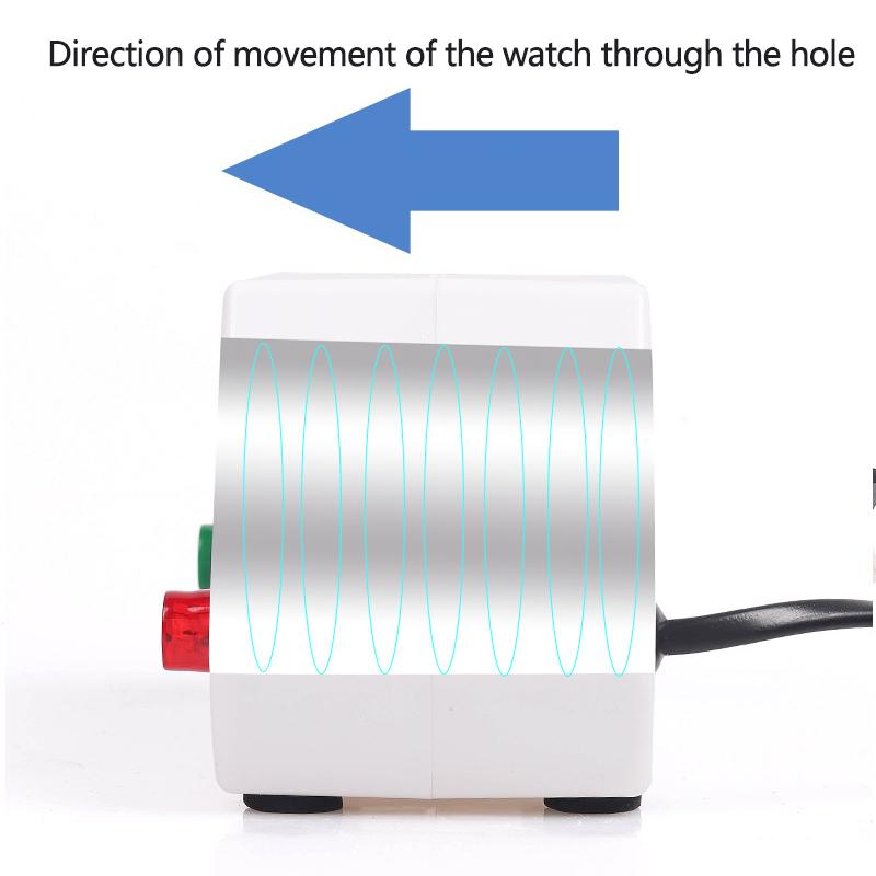 Mechanical Wristwatch Demagnetizer Watch Demagnetizing Watch Time Adjusting Watchmaker Watch Repair Tool Accessories EU/US Plug