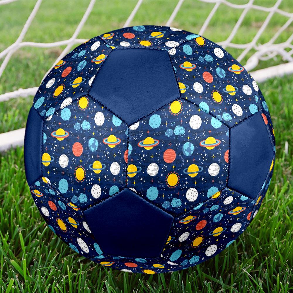 1pc Space Planets Adventure Outdoor Sports Football, Size 5, Comfortable And Durable Feel,Gift yy26060448 Size 5