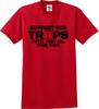 Röda Fredagar Stöd Våra Trupper Tills Alla Kommer Hem Hundbrickor Unisex T-shirt S-5X