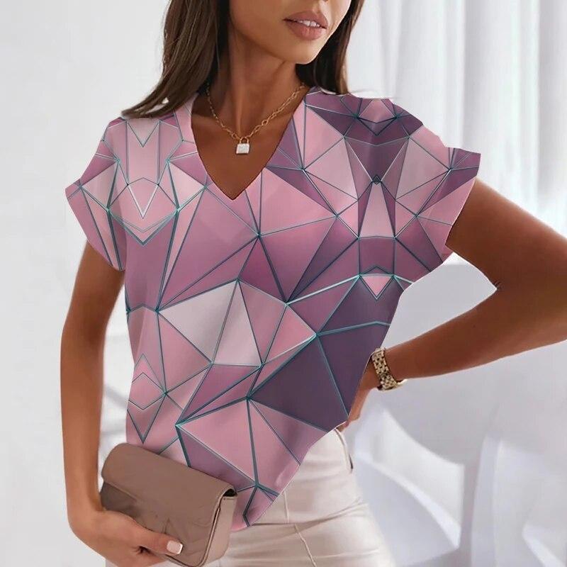 Summer Trend Women'S T-Shirt Street Cool Tide Female Short-Sleeved Loose Fashion Personality Half-Sleeve Tops