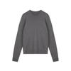 JNBY 2024 Spring Loose Round Neck Wool Cashmere Knit Sweater