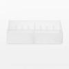 MUJI Polypropylene Desk Organizer Tray 134 X 200 X 40 76403142 4, Approx. Mm,