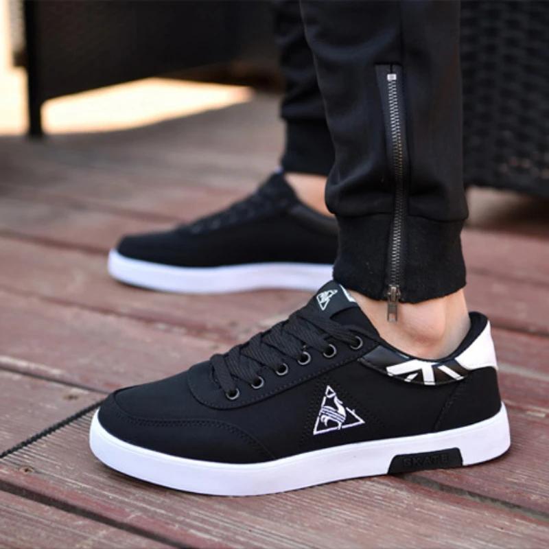 2025 Autumn Flat Canvas for Men Men's Sneakers Fashion Platform Vulcanized Shoe Outdoor Lightweight Sport Shoes Casual Shoes
