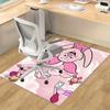 1pc, "Home Decor Rug, Office Carpet, Chair Pad, Outdoor Mat, Gift Idea - Cute Piglet & Friends Pink Theme Collection"P073
