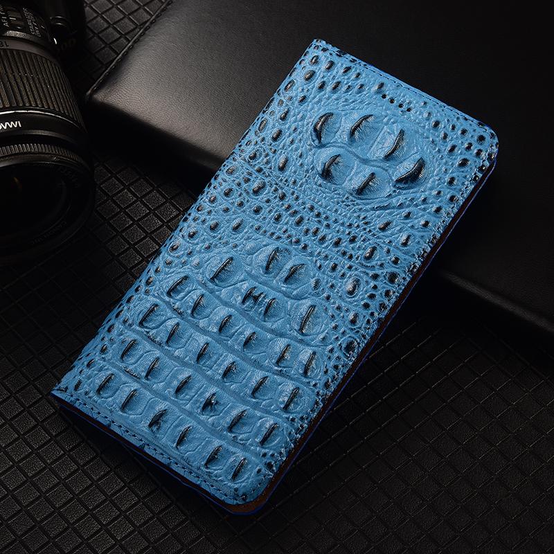 Crocodile Claw Genuine Leather Flip Case for Oneplus 6 6T 7 7T 8 8T 9 9T 9T 10 10T 10T 11 12 12R 13 13T 13R 15 Pro Cover Cases