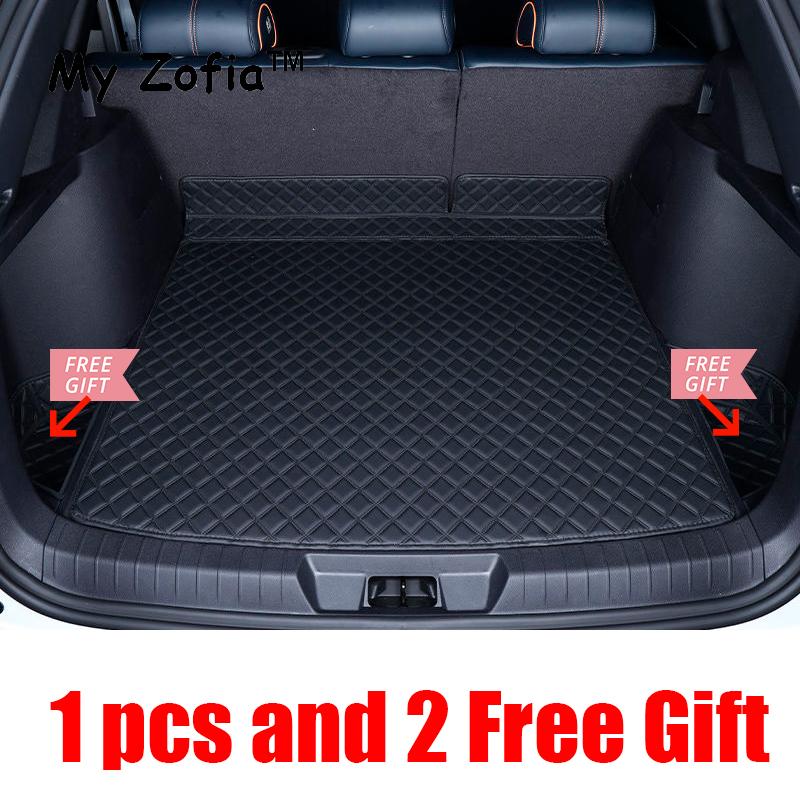 For BYD Seal U Sealion 6 2023 2024 2025 Leather Car Rear Storage Box Pad Trunk Mat Waterproof Bottom Protector Pad Car Decor