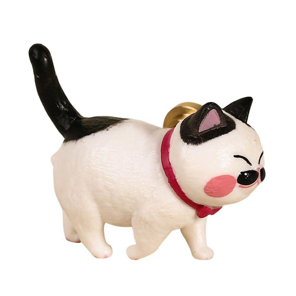 Cartoon Cat Drawer Handle Resin Cabinet Handle Durable Wardrobe Handle
