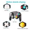 GameCube Controller 2-Pack Classic Wired Controller for GameCube and Wii Consoles, Nintendo Gamepad Joystick Remote