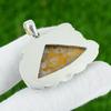 Gift For Women Pendant 925 Sterling Silver Natural Polka Dot Agate Gemstone