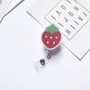 Reel Clip Cartoon Acrylic Retractable Badge Reel ID Card Clips Name Card Holder Badge Holder