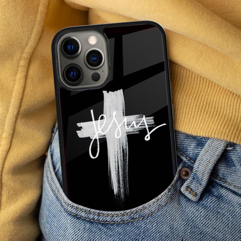 Verse of The Christian Bible Jesus Soft Phone Case for iPhone 17 Air 16e Pro max 15 Pro 13 14 Plus 11 12 MagSafe Magnetic Coque