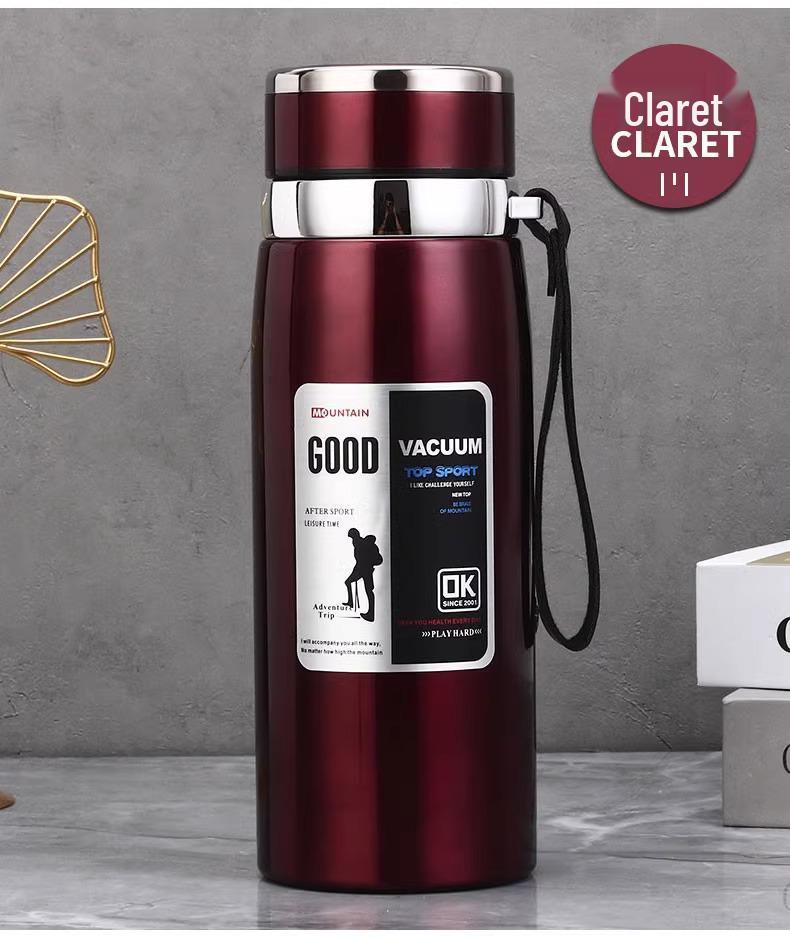 316 Stainless Steel Insulated Travel Cup - Large Capacity, Portable Tea & Water Bottle for Home and Car Use