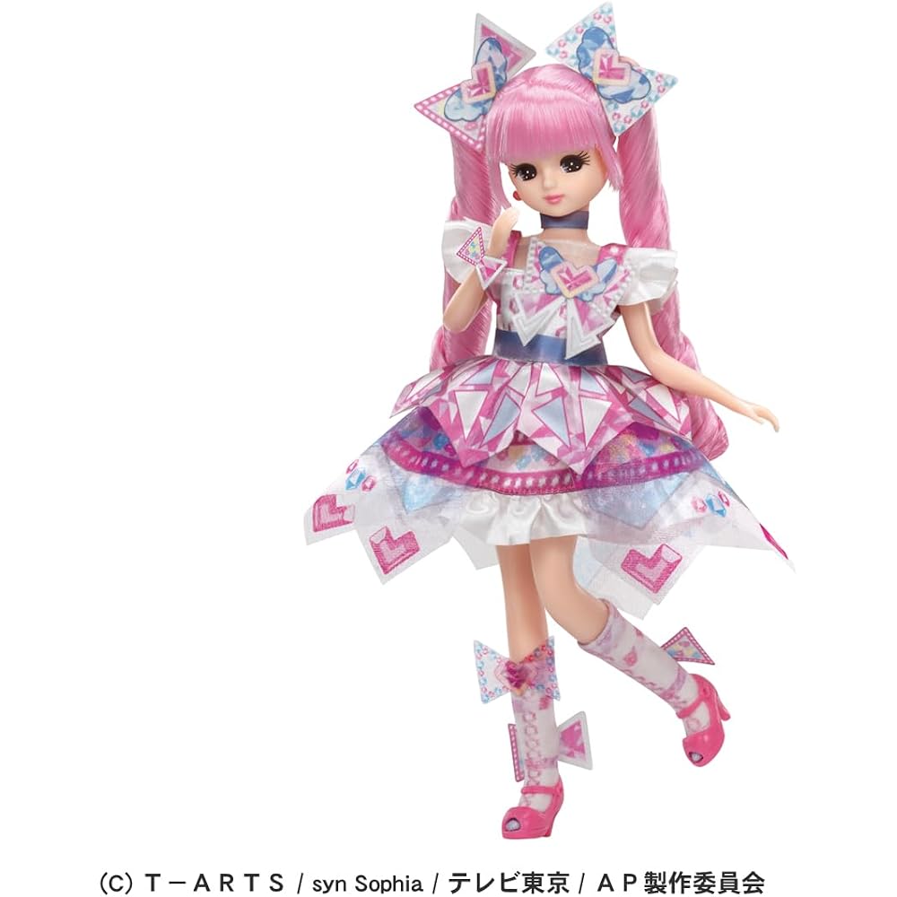 Takara Tomy Licca-chan Doll Secret I-Pri Himari X Licca-chan Dress Up Playhouse Toy 6 Years and Up