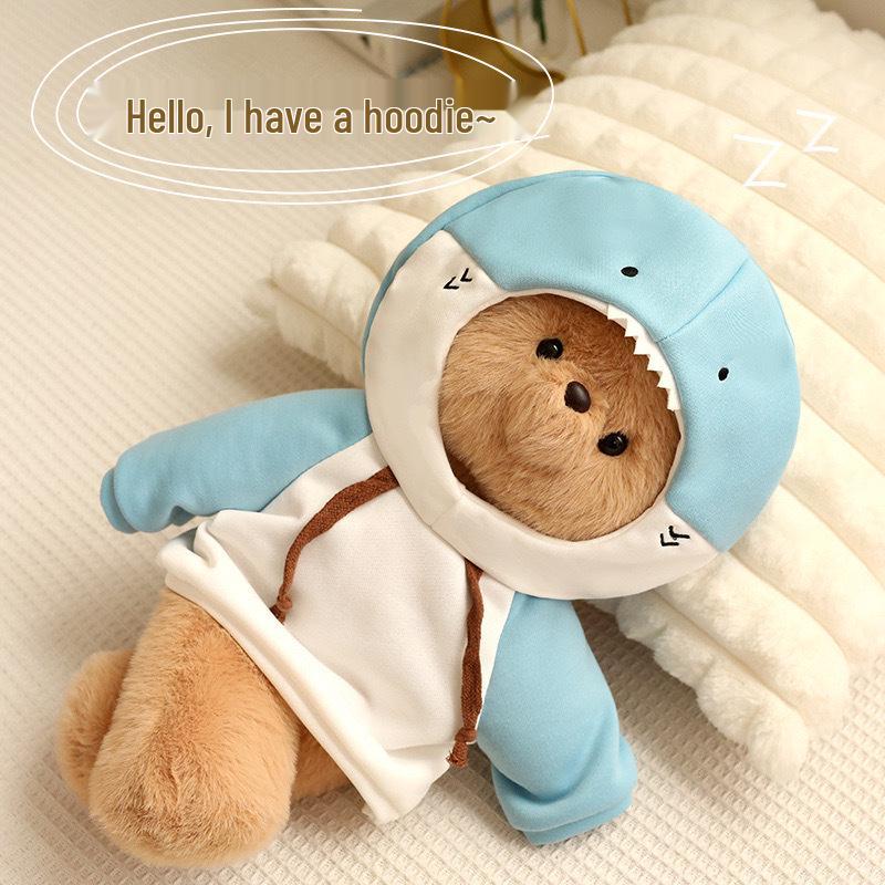 Adorable Shape-Shifting Bear Doll with Clothes - Plush Toy & Companion Gift