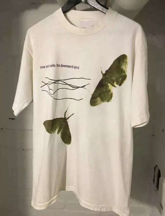 Nine Inch Nails The Downward Spiral Album shirt Rock Band white Unisex Tshirt L