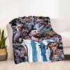 Messi 518 Decke Strapazierfähiger Komfort Geeignet für Stuhl Sofa Bürostuhl Ganzjahresgebrauch Wärmende Dekoration Geschenk für Reisen Zuhause Geburtstage