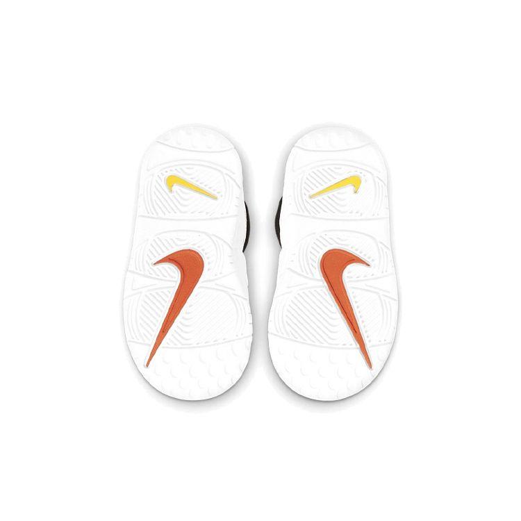 Nike Air More Uptempo TD Roswell Raygun Baby Sneakers White Team-Orange Black DD9287-100