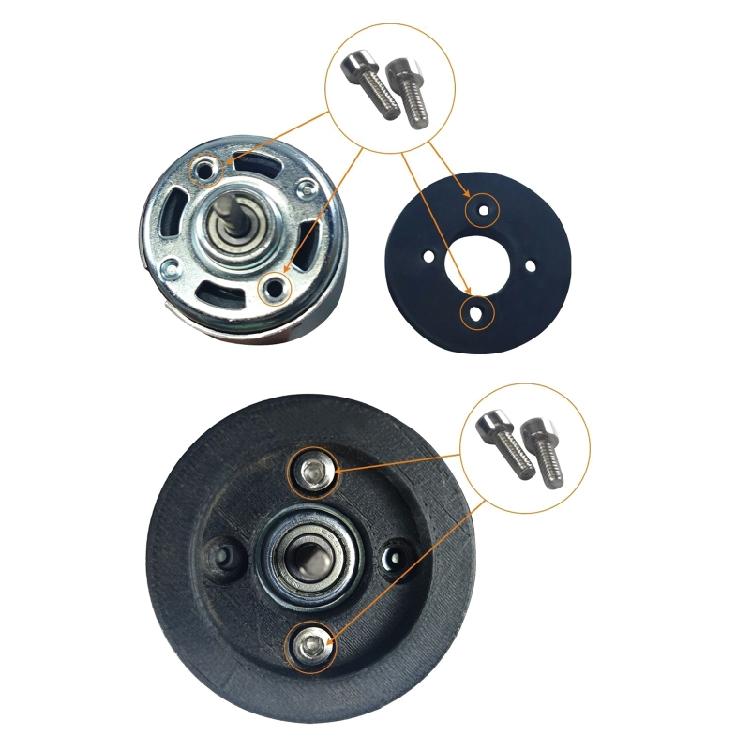 300W 500W Router Dust Shoe Nut Spindle Engraving Milling Machine Brush Cleaner