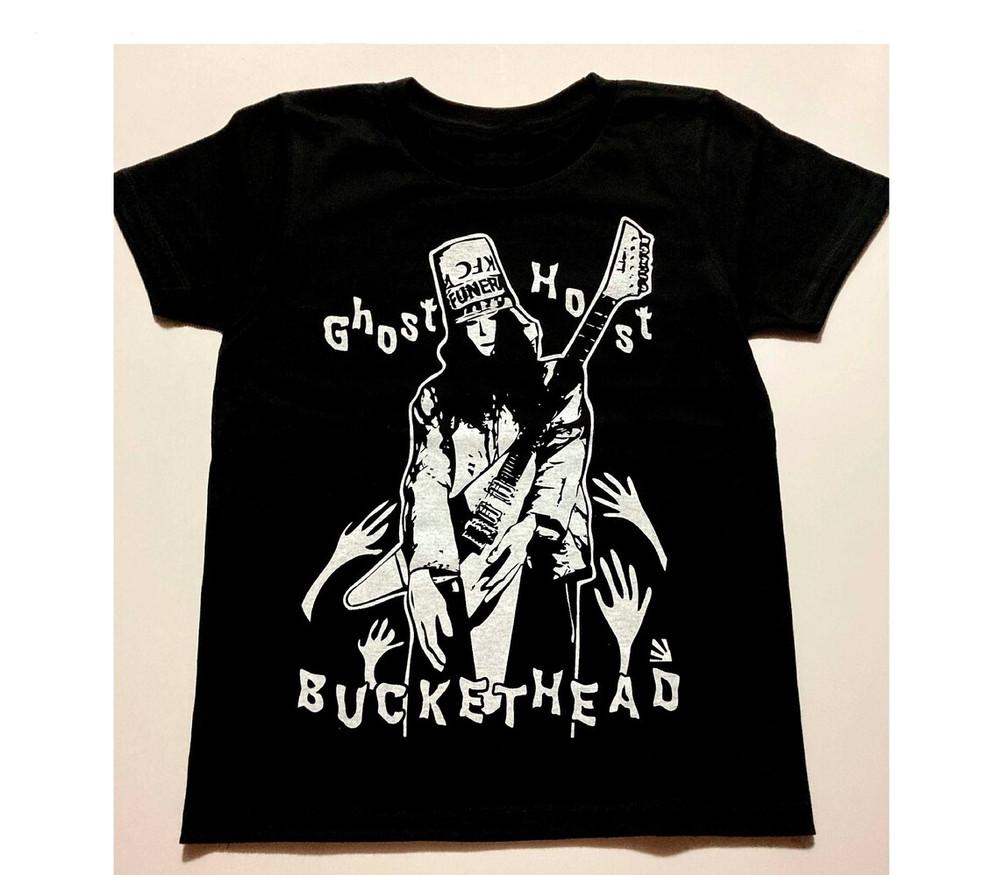 Vtg Buckethead Live In Concert Cotton Black Full Size Men Women Shirt  HE276 Unisex T-Shirt M