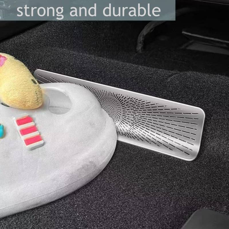 For BYD Sealion 7 EV 2024 2025 Under Seat Air Outlet Flow Vent Intake Grille Protect Cover Accessories