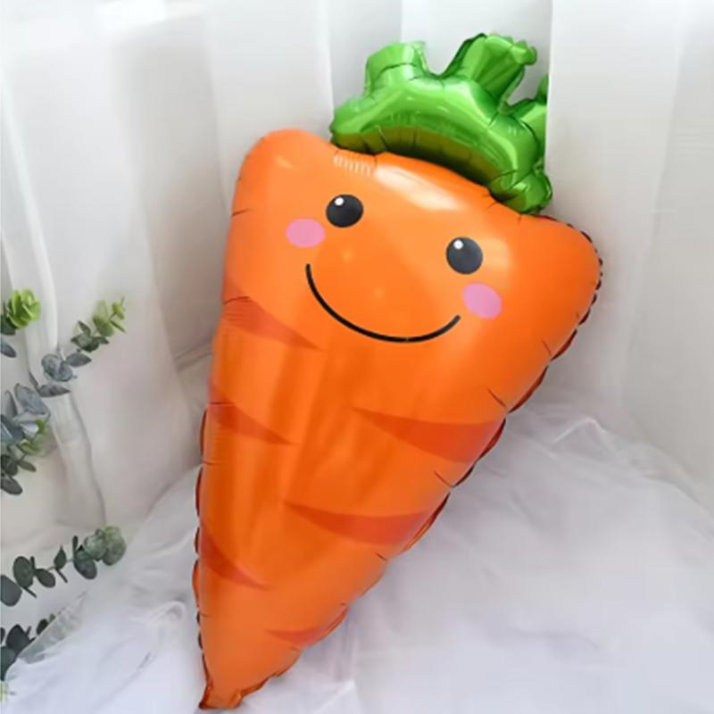 

4 шт./набор 80 см в форме моркови для украшения пасхальной вечеринки из алюминиевой фольги