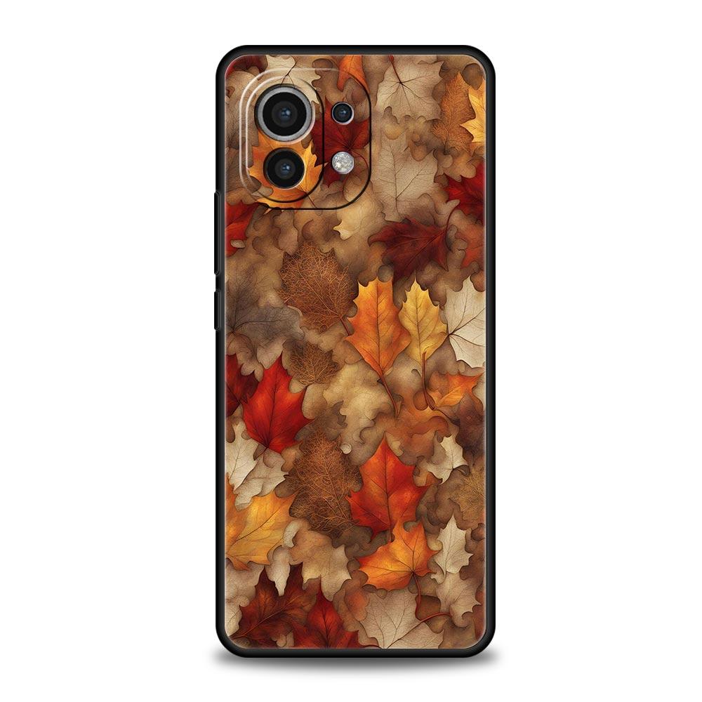 

Мультяшный чехол-накладка с листьями для Xiaomi Mi 17 Pro Max 15 14 13 12 11 Ultra 15T 14T 13T 12T 11T Pro Lite Мягкий ТПУ корпус Fundas Xiaomi 13 Pro