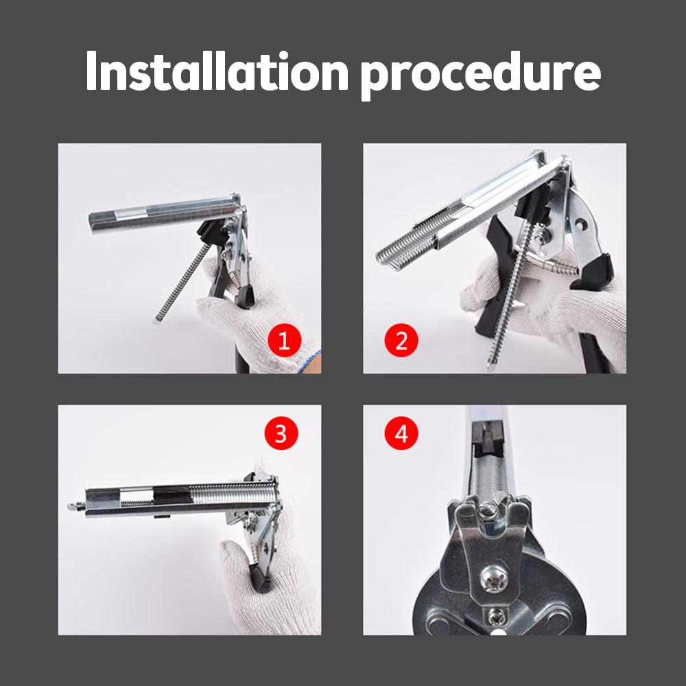 Σετ πένσες με δακτύλιο νυχιών τύπου M Σετ πένσες στερέωσης συρμάτινο σφιγκτήρα κλουβιού 600 καρφιά για δίχτυ κοτόπουλου κουνελιού συρμάτινο φράχτη κλουβιού