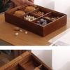 Baizien Massivholz geteilte Snack- & Süßigkeitenbox