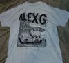 Alex G Rare Design 90s White Short Sleeve Reprint T Shirt Basic Style S5XL Unisex T-Shirt