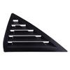 1 Pair Rear Window Louver Vent Cover Trim Scoop Shutter Vent Decor fit for Nissan Sentra Sedan 2013-2015 2016 2017 2018