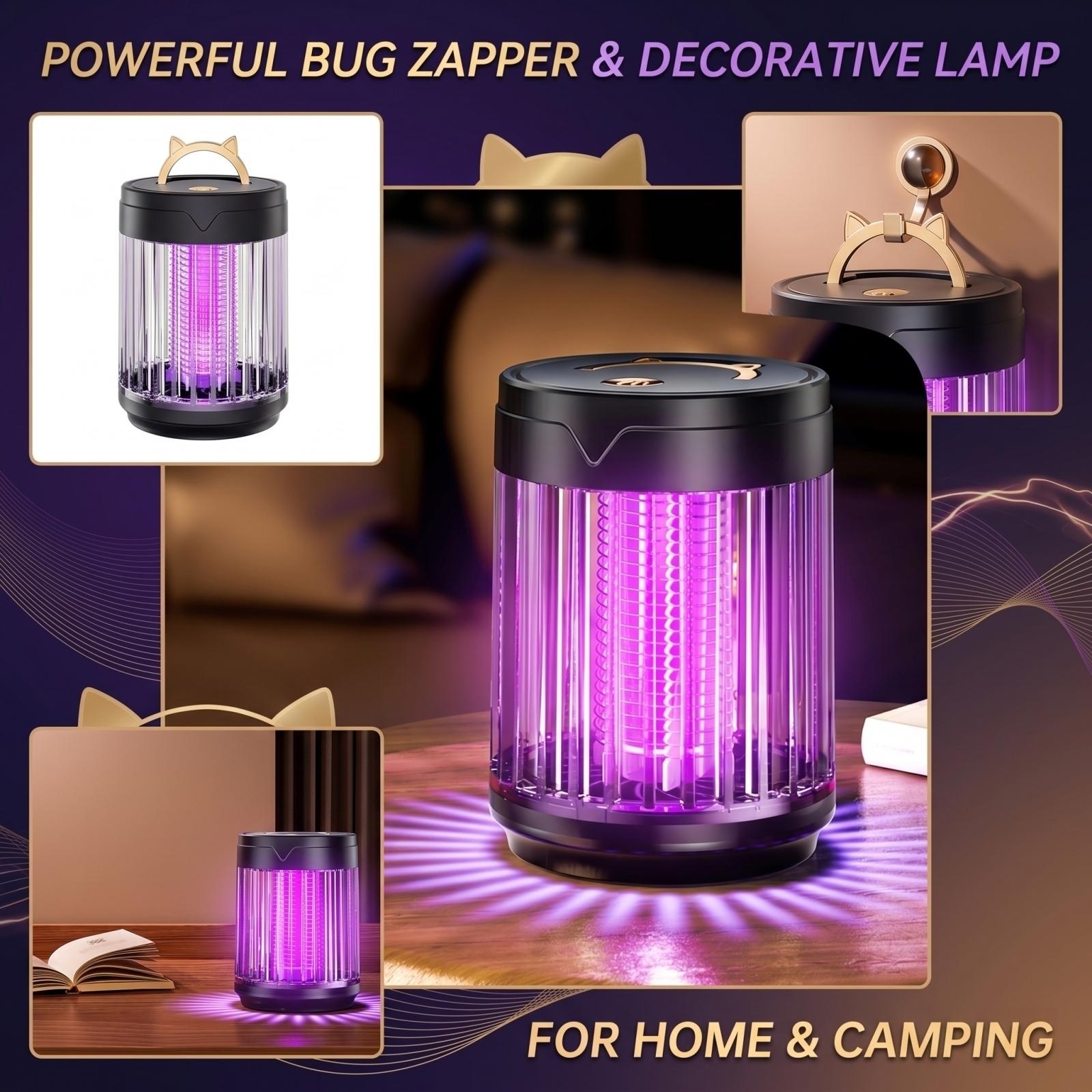 

Electric Lamp — Household Mosquito Zapper & Multifunctional Camping Light One Size
