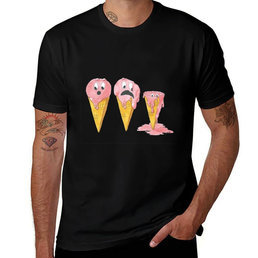 Melting Tshirt All Weather Casual Short Sleeve