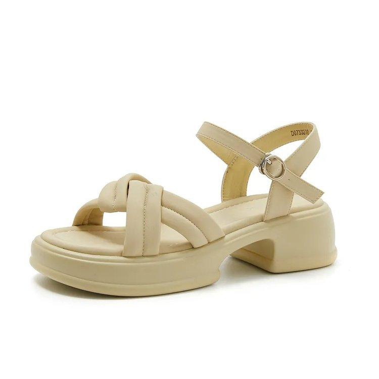 

Сандалии женские летняя одежда 2024 новые спортивные римские пляжные туфли летние французские с юбкой женские туфли 40