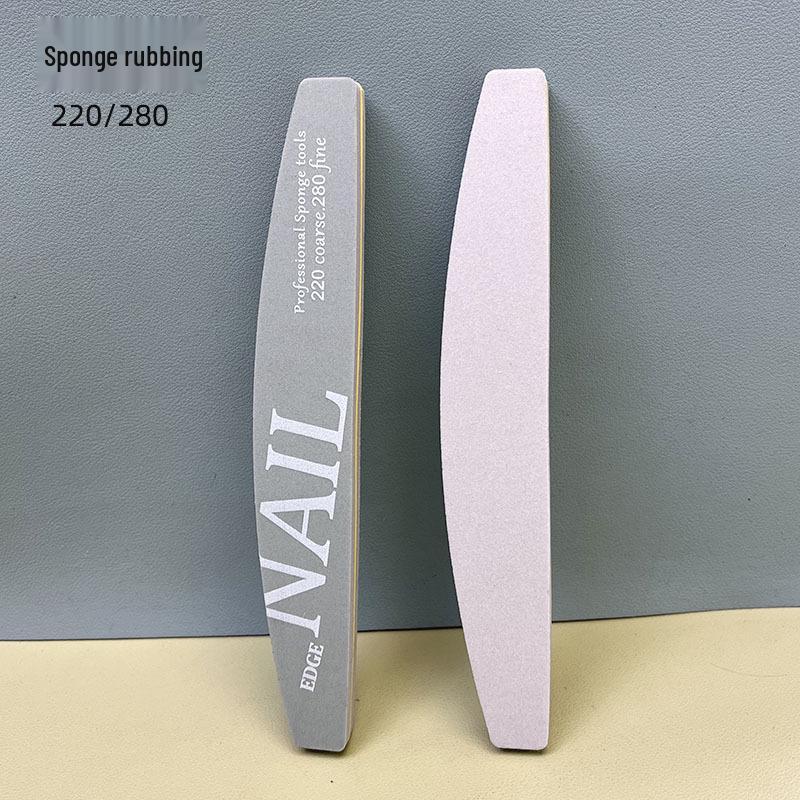 Nail Care Set: Washable Polishing Strips, Sponge Files, and Thinning Sand Strips