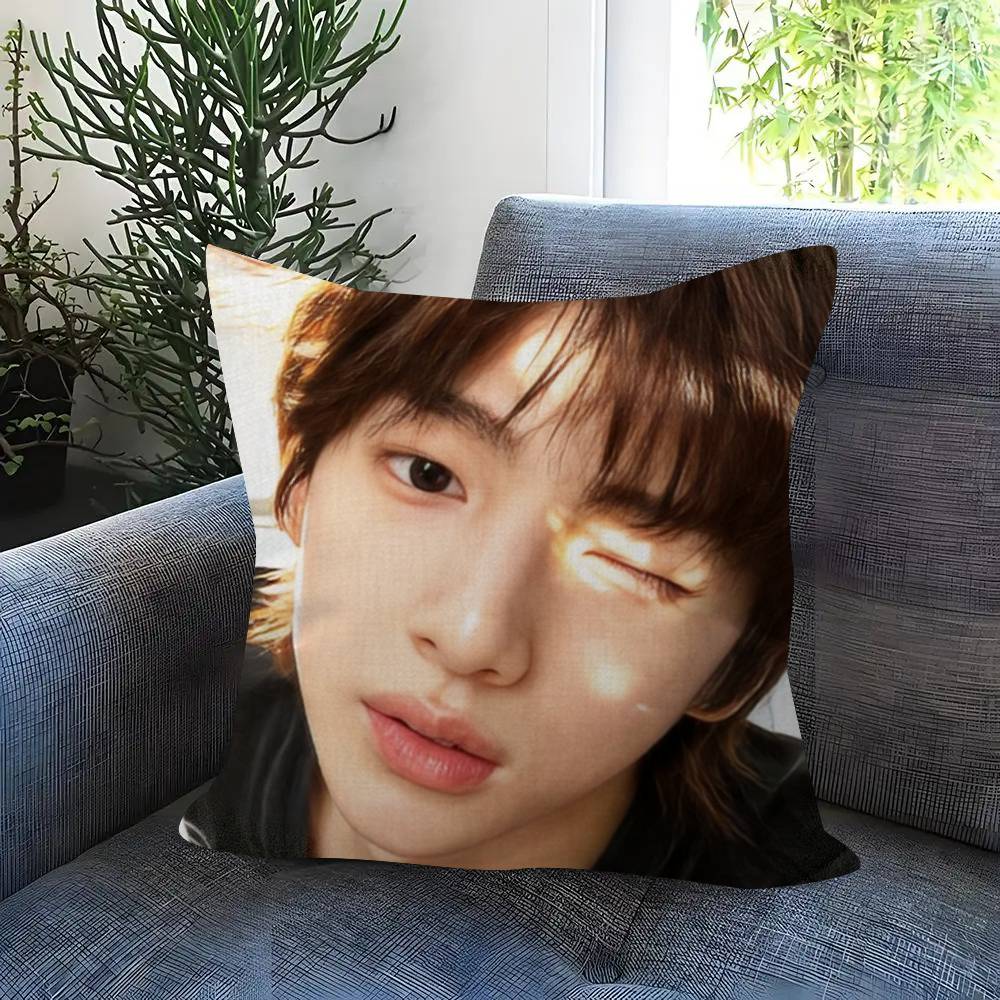 Singer J-J-Juhoon Korean Idols Pillow Cover Design Cushion Cover Decor Holiday Decorati