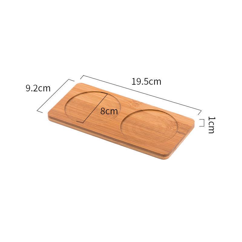 Wooden Soap Dispenser Tray Vanity Countertop Bottles Organizer Holder Round Square Candles Jewelry Storage Tray for Bathroom