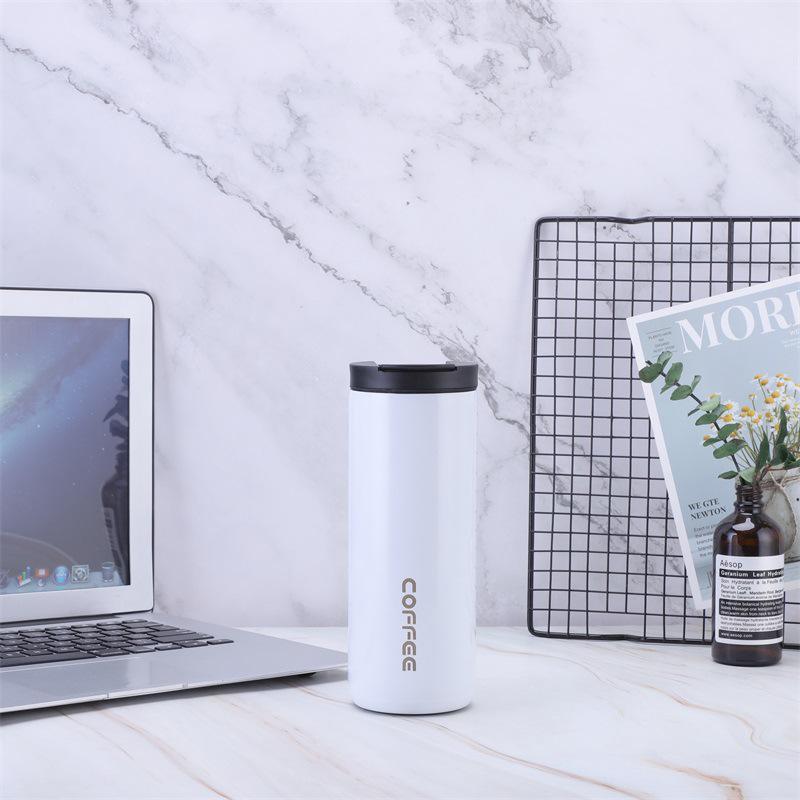 Portable Stainless Steel Vacuum Insulated Gradient Coffee Mug