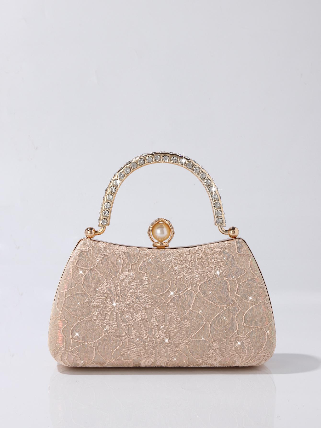 Women s Crossbody Clutch: Embroidered Lace Evening Bag In National Style