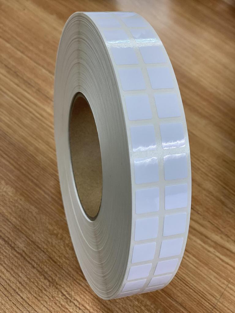 3M7381 Beijing Cleanroom Glossy White Polypropylene Auto Parts Label