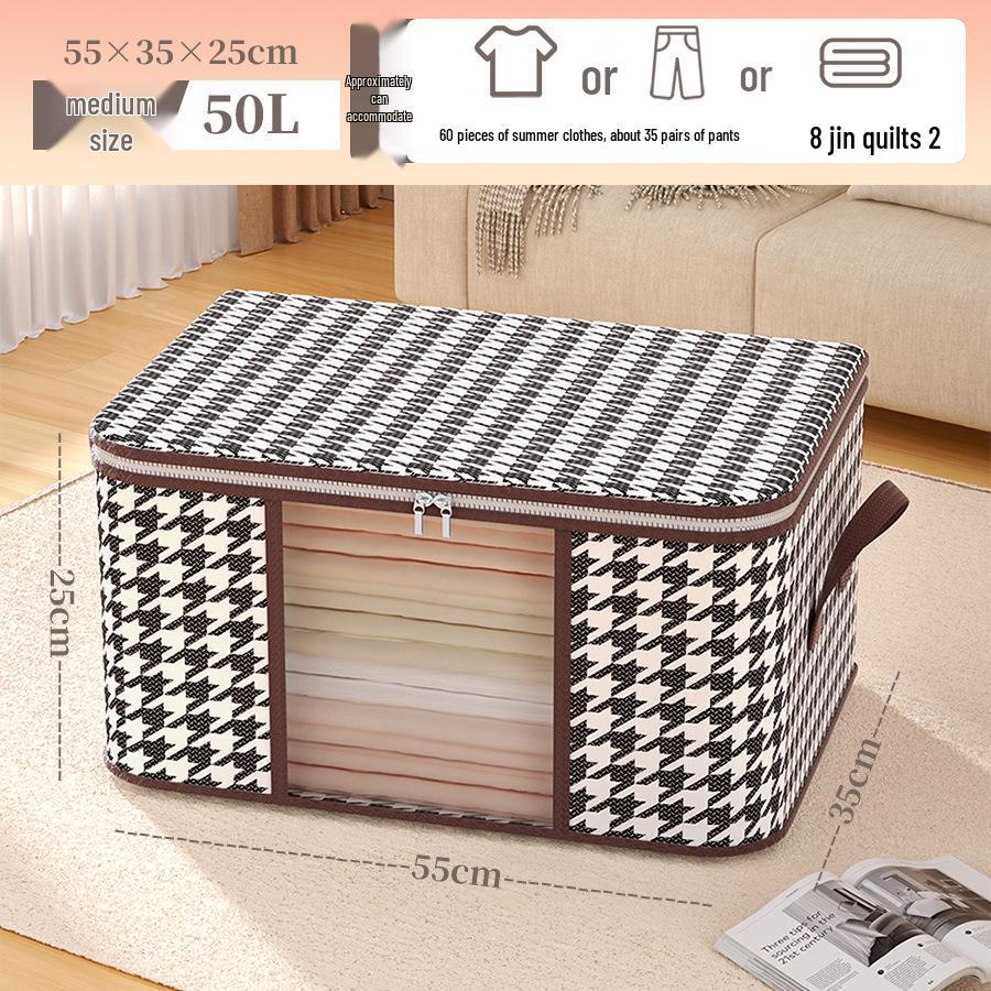 Pogrubiony wodoodporny worek do przechowywania kołder i ubrań z włókniny