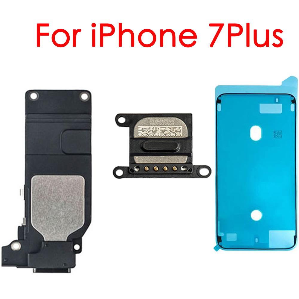 Loud Speaker And Ear Speaker Replacement For iPhone 7 7P 8 Plus With Waterproof Adhesive Tape