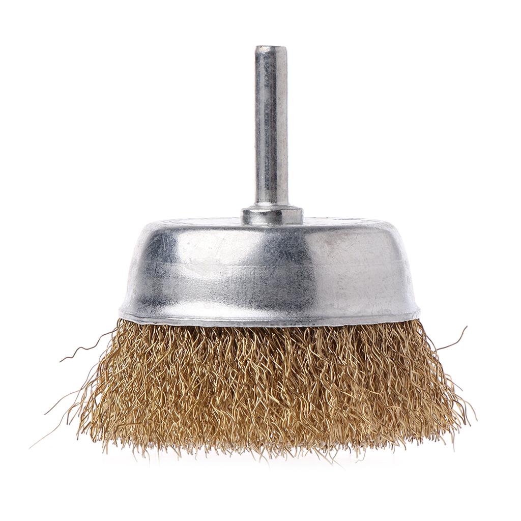 Wire Wheels Brush Crimped Wire End Brush for Derusting Paint Removal Deburring Easy for Angle Grinder 50/60/70mm Option