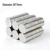 Neodymium Iron Boron Double-Sided Strong Suction Magnets for Fridges, Round and Square Shapes.
