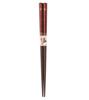 Matchmaking Perfect for New Made In Dishwasher Safe Chopsticks, Year's Gifts, Children's Gifts, Non-Slip, 18cm, Japan, (Kagayaki, Red)