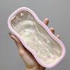 Transparent Bow Glasses Case Cute Travel Portable Storage Box For Women Sunglasses Eyeglasses Glasses Box
