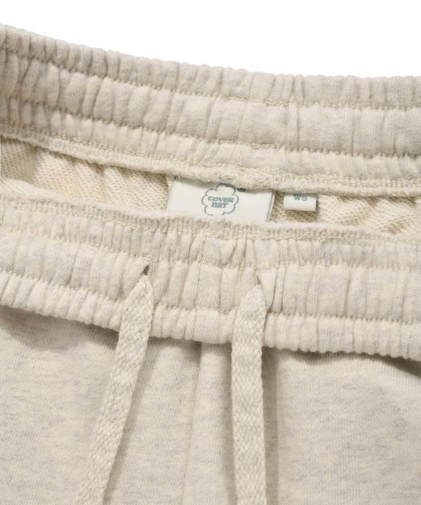 COVERNAT WOMAN Oatmeal Sweat Shorts