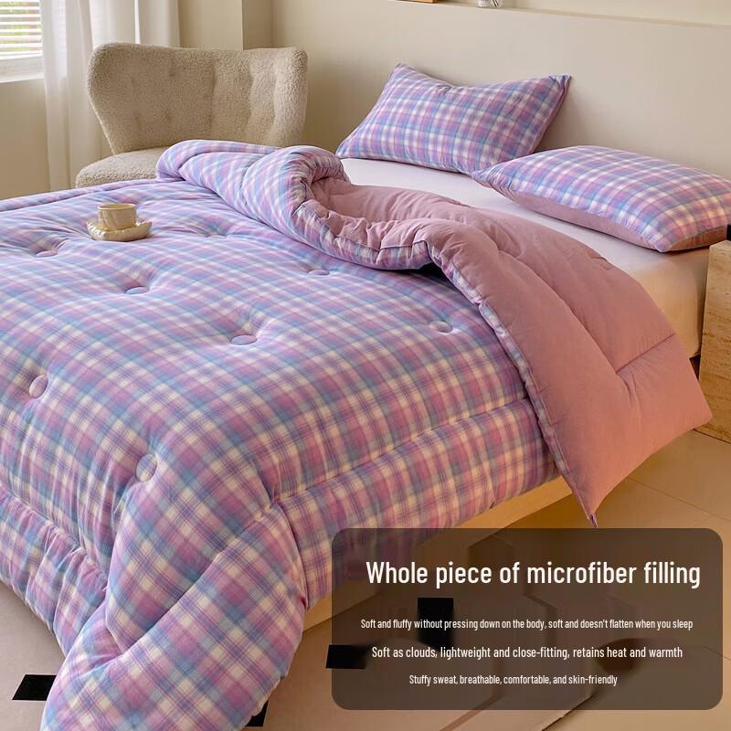 Muji-Style Four Seasons Polyester Comforter