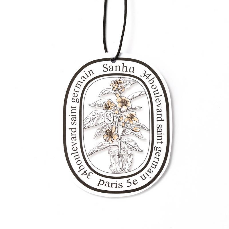 Car Aromatreatment Pendant Car Perfume Car Perfume Car Ladies Light Fragrance High-grade Hanging Fragrance